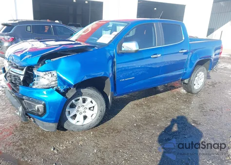 2022 Chevrolet Colorado 2Wd Short Box Lt from USA, damaged, VIN 1GCGSCEN4N1150693